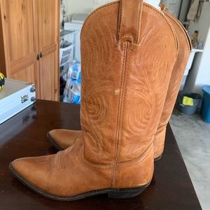 Cowgirl leather boots